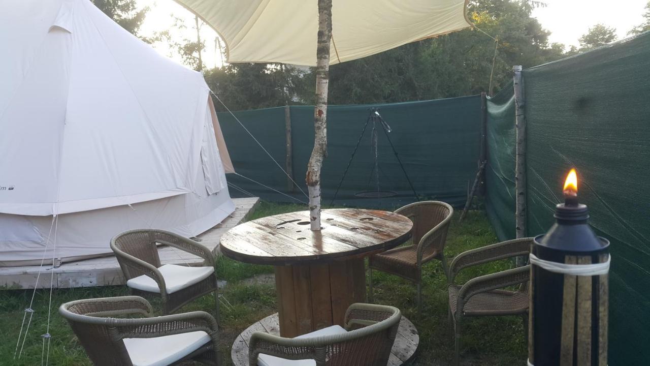 Hotel Glamping Z Alpakami Jankowice  Exteriér fotografie
