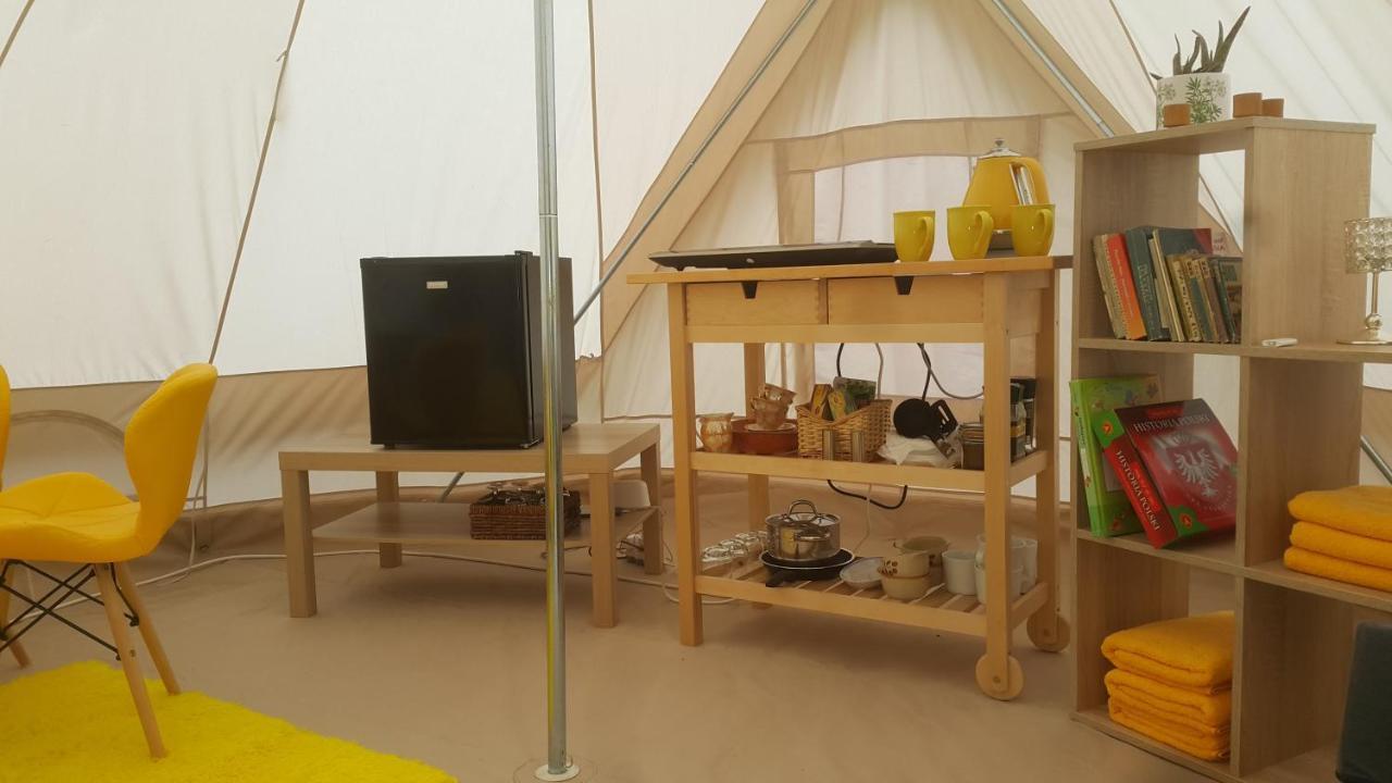 Hotel Glamping Z Alpakami Jankowice  Exteriér fotografie