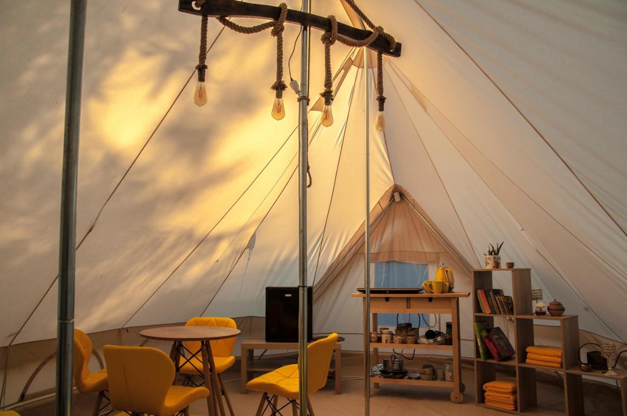 Hotel Glamping Z Alpakami Jankowice  Exteriér fotografie