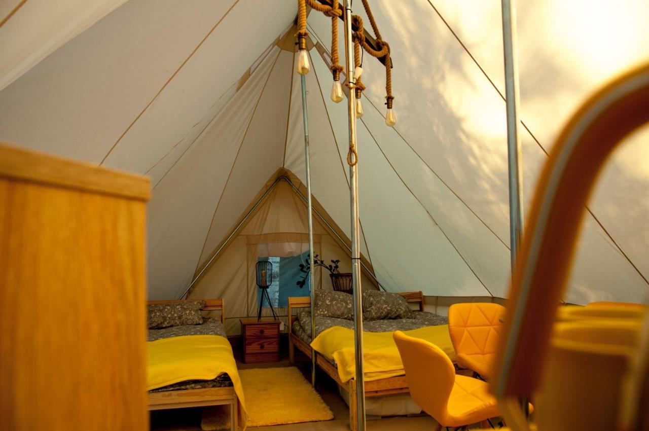 Hotel Glamping Z Alpakami Jankowice  Exteriér fotografie