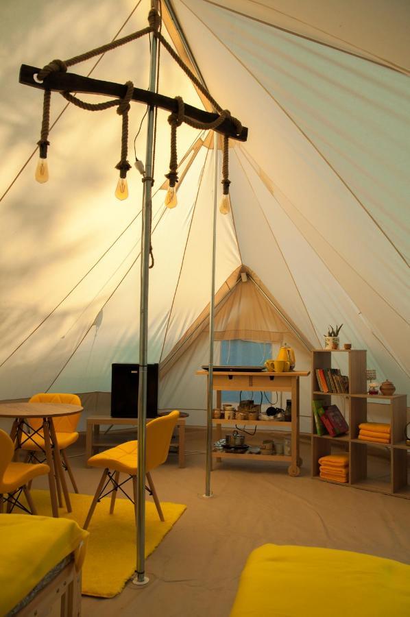 Hotel Glamping Z Alpakami Jankowice  Exteriér fotografie