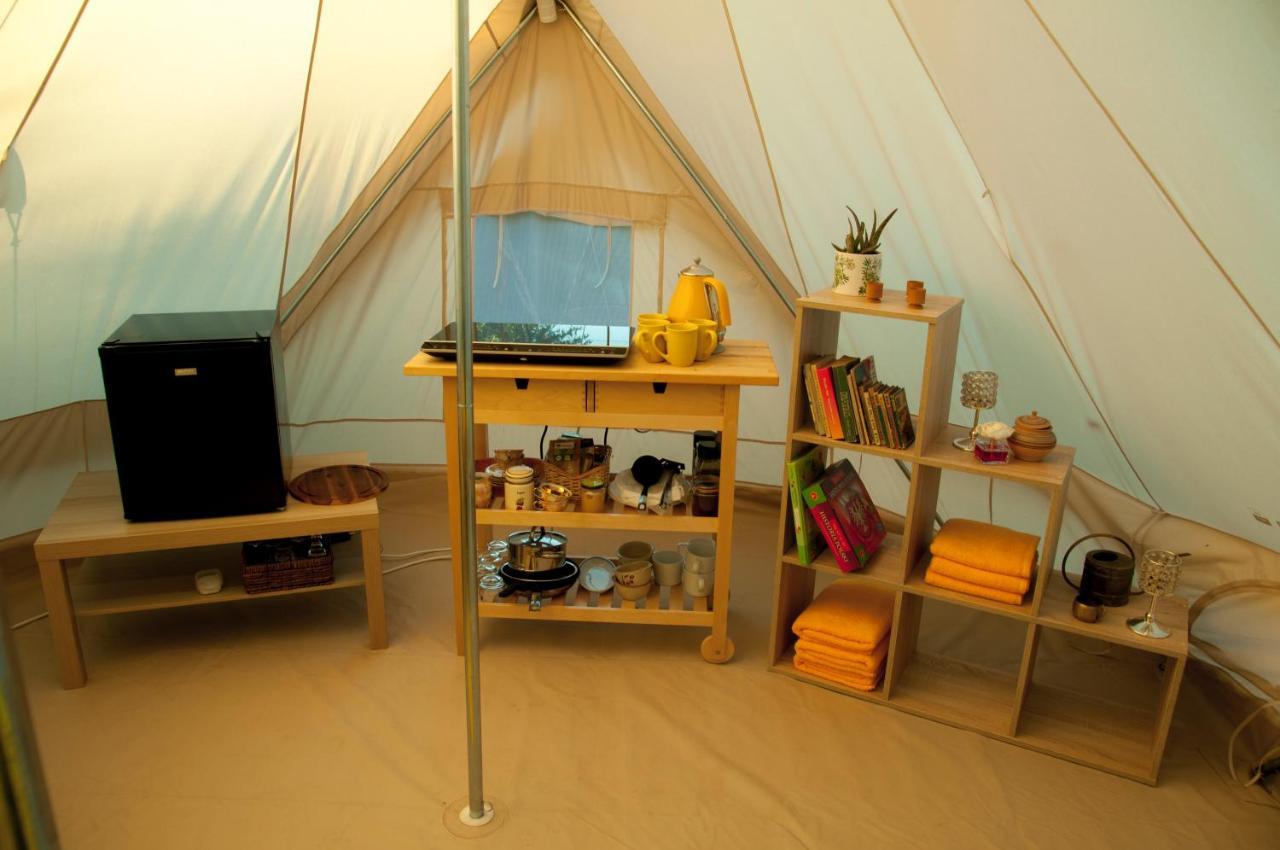 Hotel Glamping Z Alpakami Jankowice  Exteriér fotografie